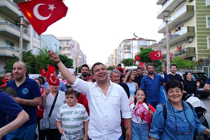 Tireli gençlerin, 19 Mayıs coşkusu