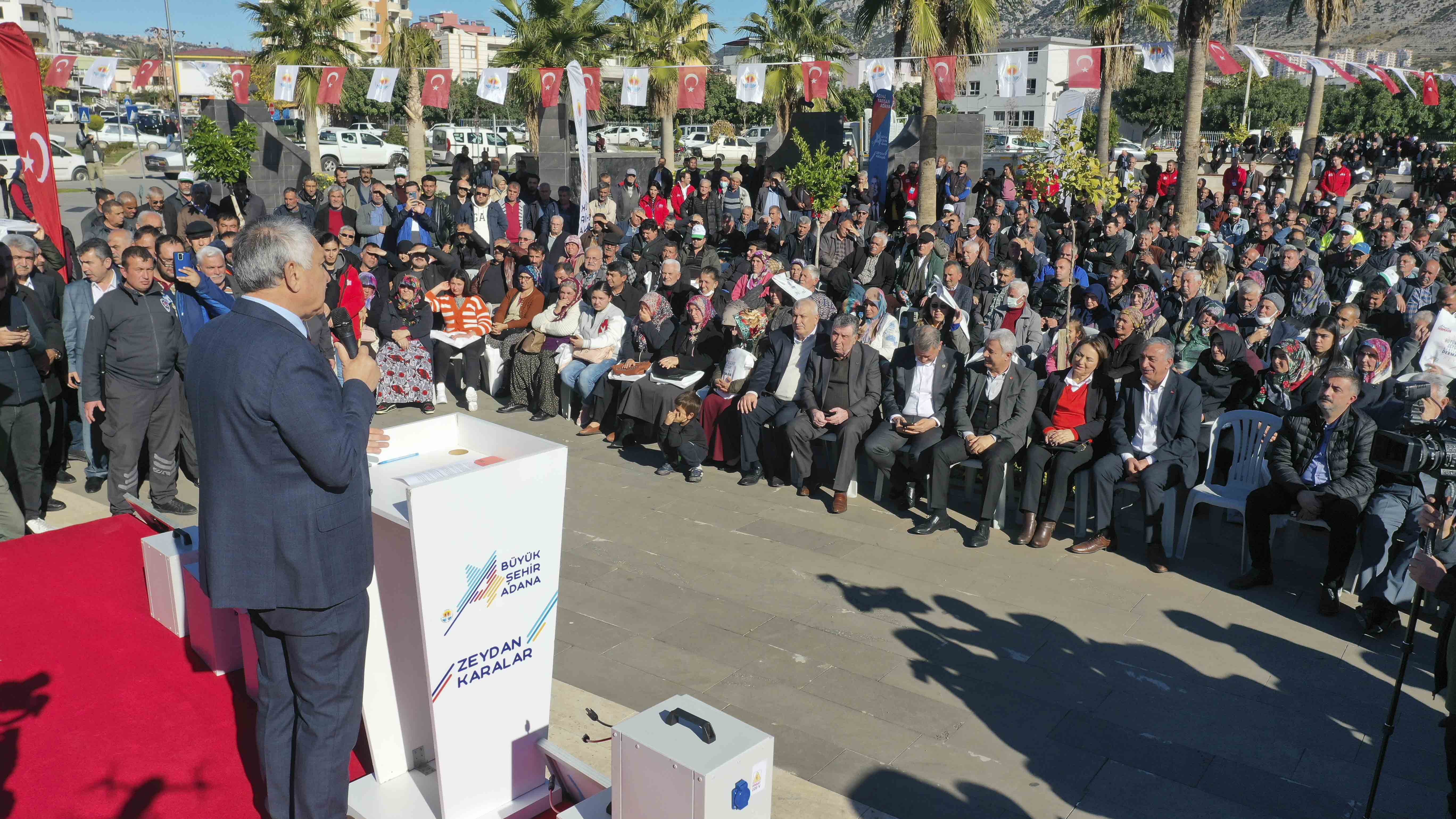 Başkan Zeydan Karalar’ın üreticiye desteği artarak sürüyor