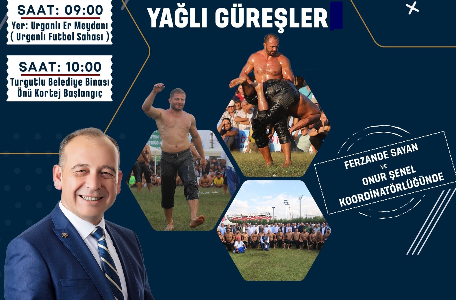 Turgutlu'da yağlı güreşler